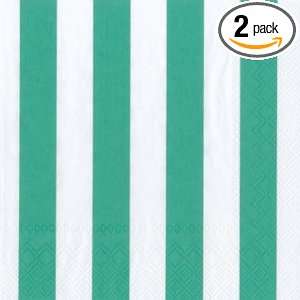 Ideal Home Range 3 Ply Paper Lunch Napkins, Dark Green and 