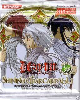 Gray man Shining Clear Card Vol.1 Sealed Pack  
