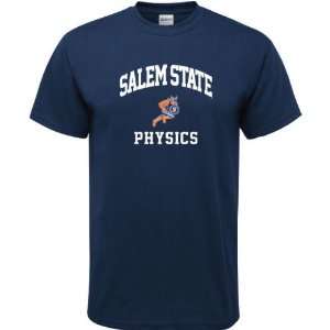 Salem State Vikings Navy Physics Arch T Shirt