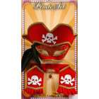 Forum Deluxe Red Pirate Kit   Pirate Costume Accessories