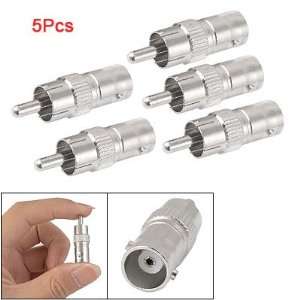 Gino 5 Pcs BNC Female to RCA Male RF Coax Connector for 