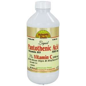   Liquid Pantothenic Acid Plus Vitamin C 8 oz