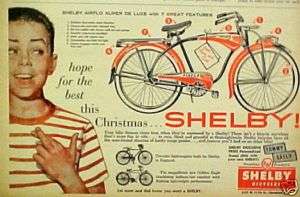   Airflo Super De Luxe Bicycle~AMF Boys Kids Bike Christmas Promo Ad