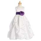 Lito Toddler Girls White Gathered Full Length Dress Size 2T