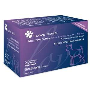  Multivitamin with Green Tea and Reishi Supplement for Dogs 