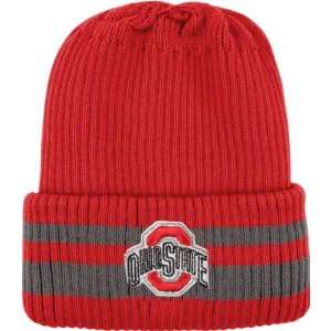    Ohio State Buckeyes Red Siberia Cuffed Knit Hat