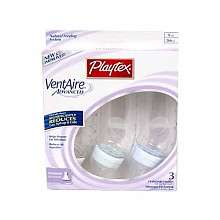 Playtex BPA Free 3Pk Ventair Advanced Nursers   9 Oz (Colors/Styles 