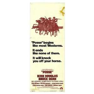 Posse Original Movie Poster, 14 x 36 (1975) 