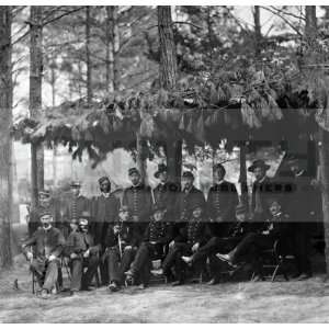  1864 American Civil War Union Soldiers [20 x 20 Photograph 