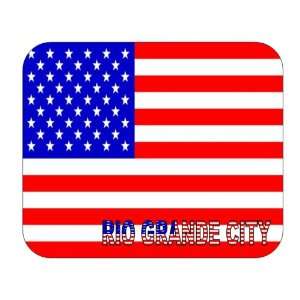  US Flag   Rio Grande City, Texas (TX) Mouse Pad 