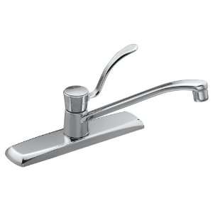 Moen CA8712 Commercial Single Handle Kitchen Faucet with 12 Inch Spout 