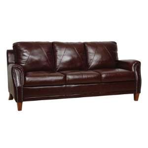  Austin Italian Leather Sofa Furniture & Decor