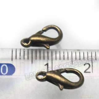 100x Bronze Lobster Clasps Finding 12mm Free P&P 160325  