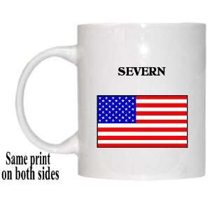  US Flag   Severn, Maryland (MD) Mug 