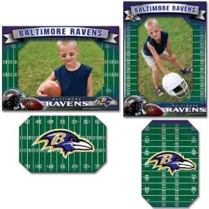 Wincraft Baltimore Ravens Frame Magnets  2 Pack  Sports 