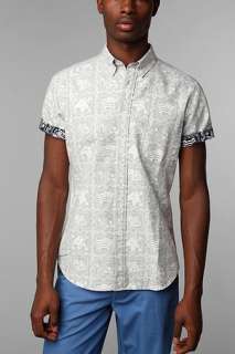 UrbanOutfitters  Reyn Spooner Short Sleeved Lahaina Sailor Print 