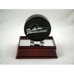 Lake Erie Monsters Logo Solid Marble Puck  Sports 
