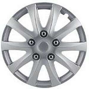 Pilot Automotive WH526 15S B Ten Spoke Wheel Cover   Silver 15 Inch