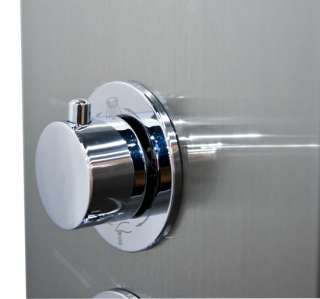 Thermostatic Massage Shower Panel SPA System Bathroom Stainless Steel 