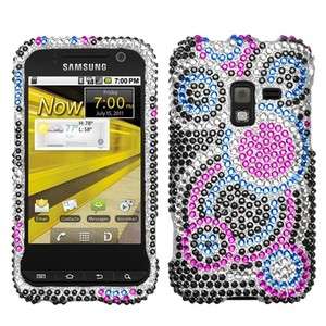   Samsung Galaxy Attain 4G Crystal BLING Hard Case Phone Cover Bubble