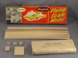 DTD   COMET R8 FLYING SCALE MODEL AIRPLANE BALSA KIT   ERCOUPE  
