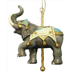  Carousel Merry Go Round Exotic Elephant Christmas Ornament 