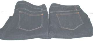Lot of (2) Pair Ladies 5 Pocket Jeans, 18 Petite   NEW  