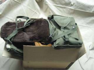 mittens arctic dated 1950 vintage 100% genuine military  