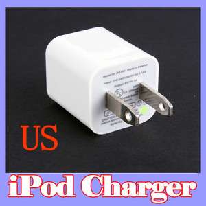 USB Adapter Wall Charger iPhone 3G 4G iPod Touch 2 Plug  