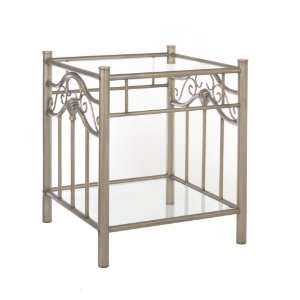  Fashion Bed Group Kensington Nightstand, Gold Frost