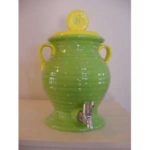  Yellow Daisy Ceramic Beverage Urn