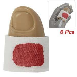   Pcs Bloody Bandage Wrapped Faux Cut Off Finger Props Toys & Games