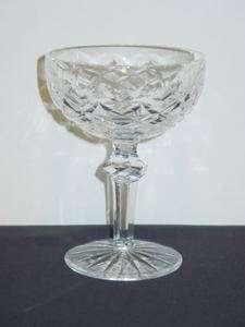 WATERFORD Crystal POWERSCOURT Cut Champagne Saucers  