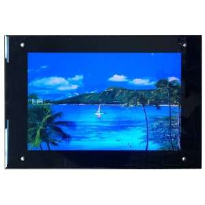  Tropical Hawaiian Scene Frame with Water Sounds, 26 Wide 