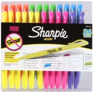 Sharpie Accent Assorted Highlighters   24 ct. Office 
