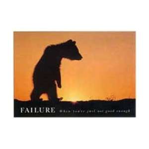  Animals Posters Failure   Bear Poster   61x86cm