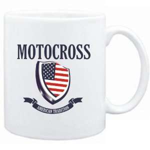Mug White  Motocross   American Tradition  Sports  