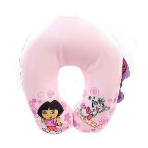 Dora The Explorer Pink Travel Pillow 