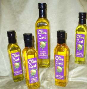 Flavored Olive Oil   Extra Virgin Cold Pressed Natural  