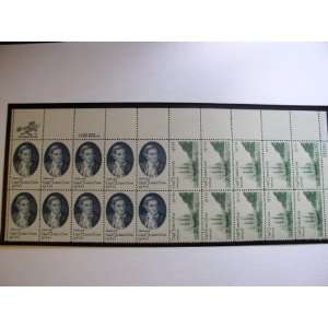 US 1978 Postal Stamps, Captain Cook, S# 1732 32, Margin Block of 20 13 