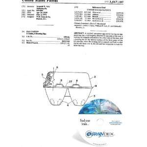  NEW Patent CD for EGG CARTON 