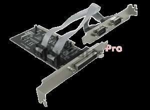 RS 232 Serial Port DB 25 Pin Printer Parallel PCI Card  