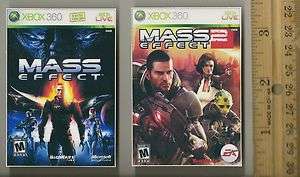 Mass Effect and Mass Effect 2 XBOX 360 Magnets  