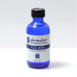   Acetic Acid   TCA Peel 40% 2oz. 60ml ( Level 3 pH 1.5 ) Beauty