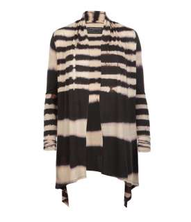 Bleach Zebra Cardigan, Women, Jersey, AllSaints Spitalfields