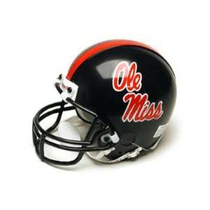 University of Mississippi Rebels Helmet   Miniature Replica w/Z2B Mask 