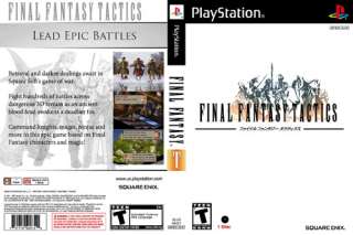 PS1   Final Fantasy Super Bundle ( no games ) Includes Tactics and 