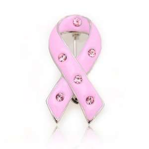  Breast Cancer Awareness Pink Ribbon Brooch Everything 