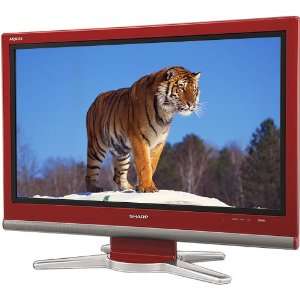  Sharp Aquos LC 32GP3U 32 1080p LCD TV (Red) Electronics