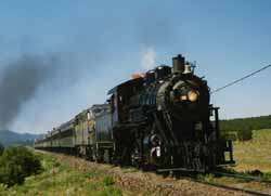 US American railroad steam locomotive sounds audio CD  
